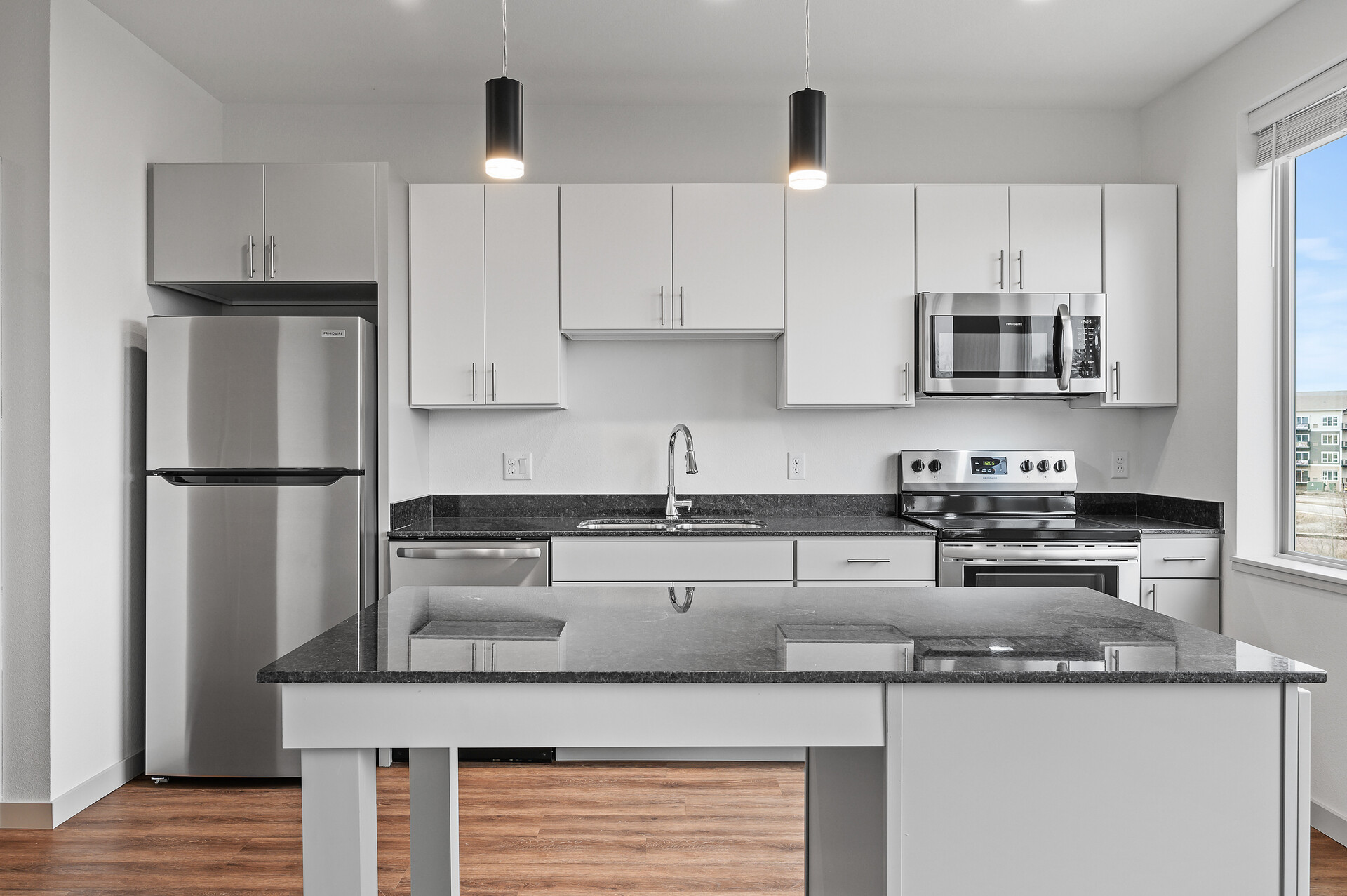 open kitchen in Sage floor plan